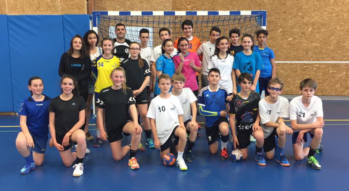 Théo était venu faire un petit bonjour au club en 2017