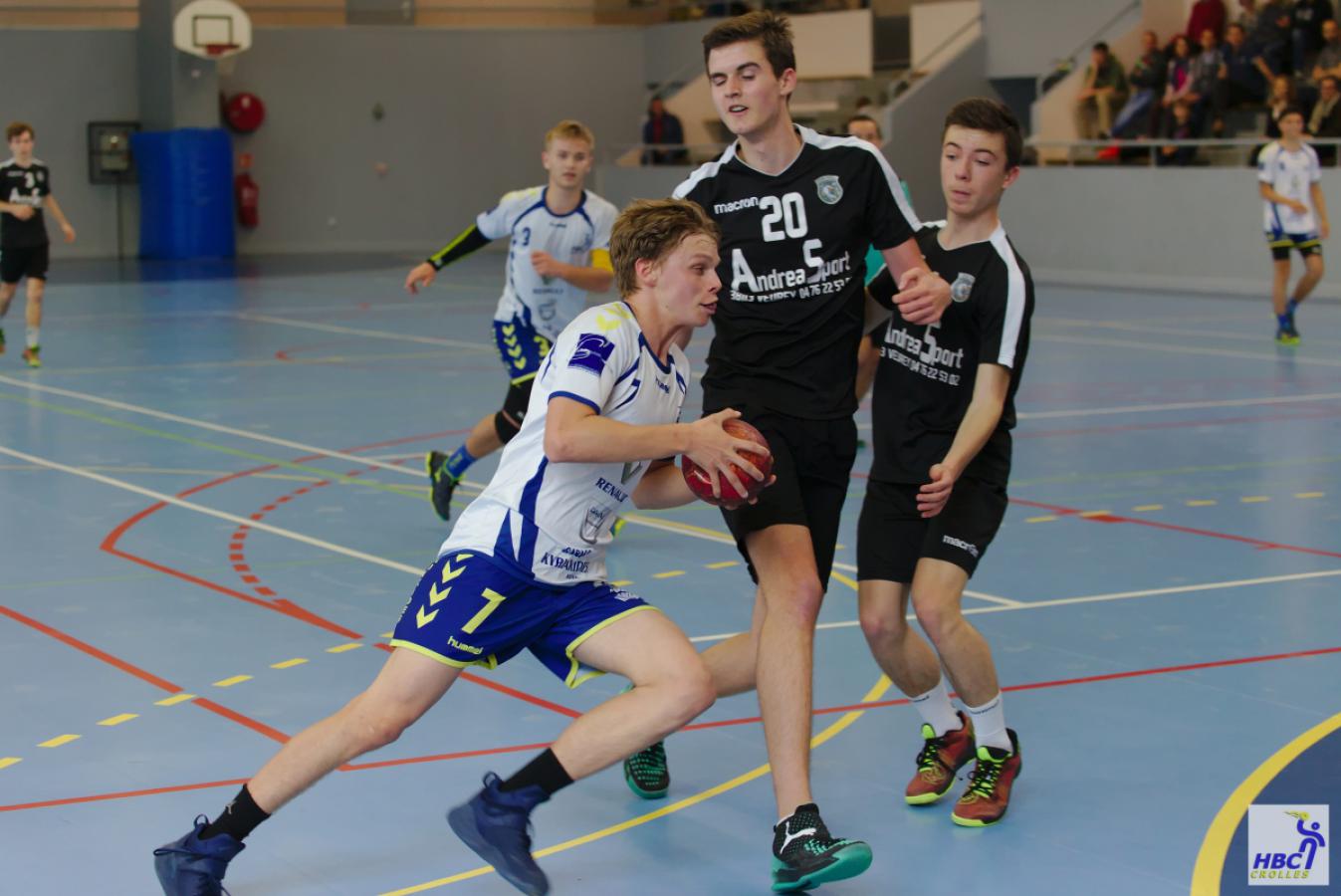 05/05/2019 HBC Crolles 18G1 contre Fontaine