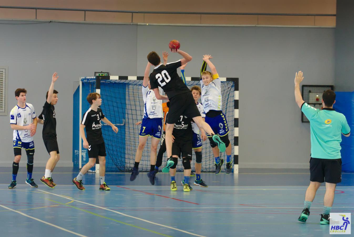 05/05/2019 HBC Crolles 18G1 contre Fontaine