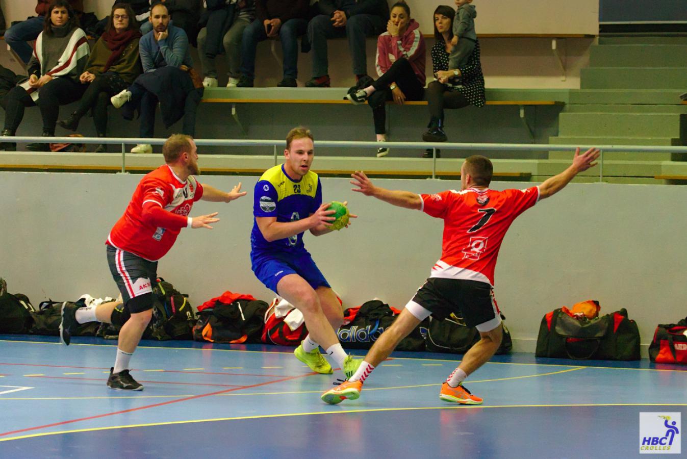 01/12/2019  HBC Crolles SM1 vs. Annecy Handball, Isère, Grésivaudan, Prénationale