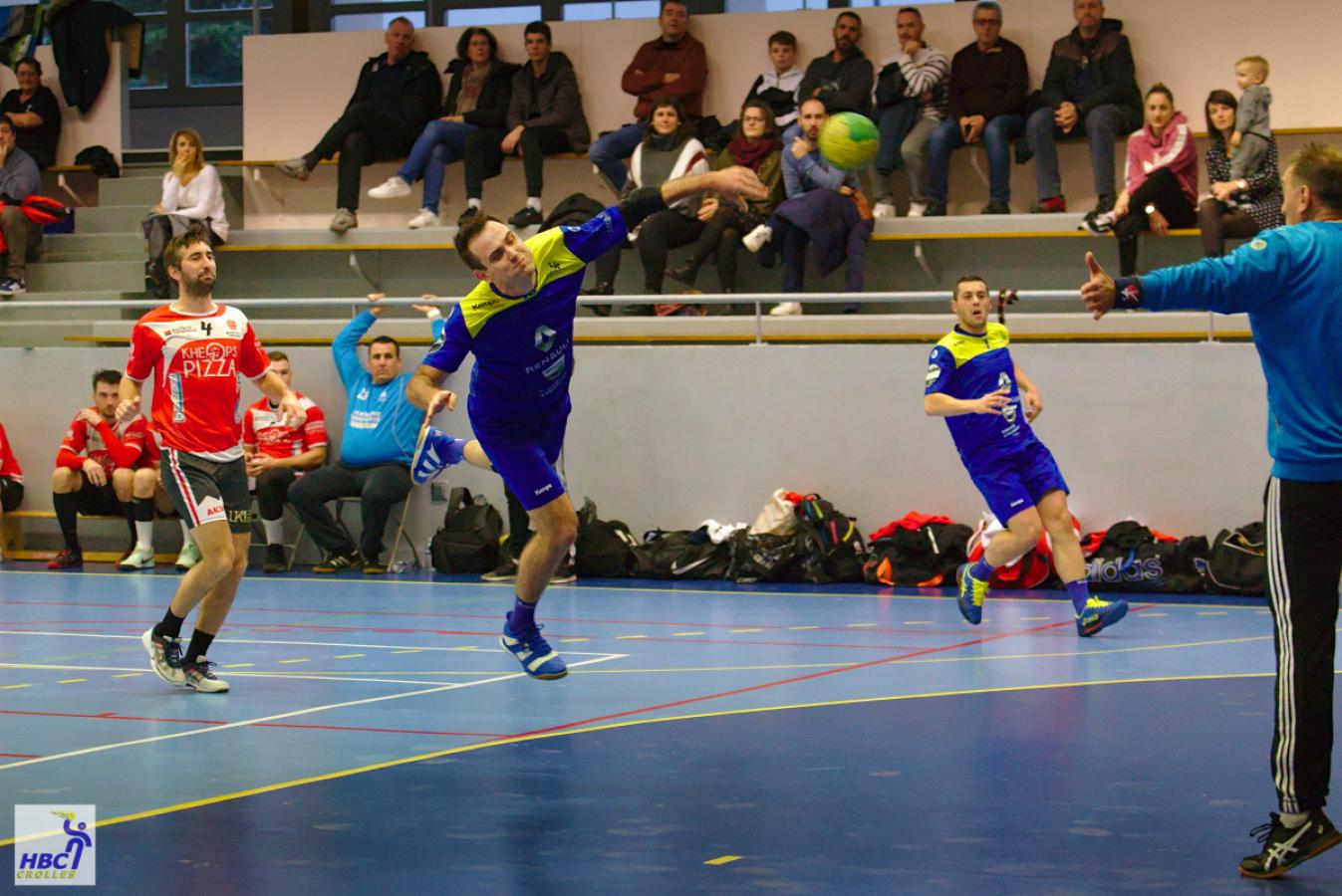 01/12/2019  HBC Crolles SM1 vs. Annecy Handball, Isère, Grésivaudan, Prénationale