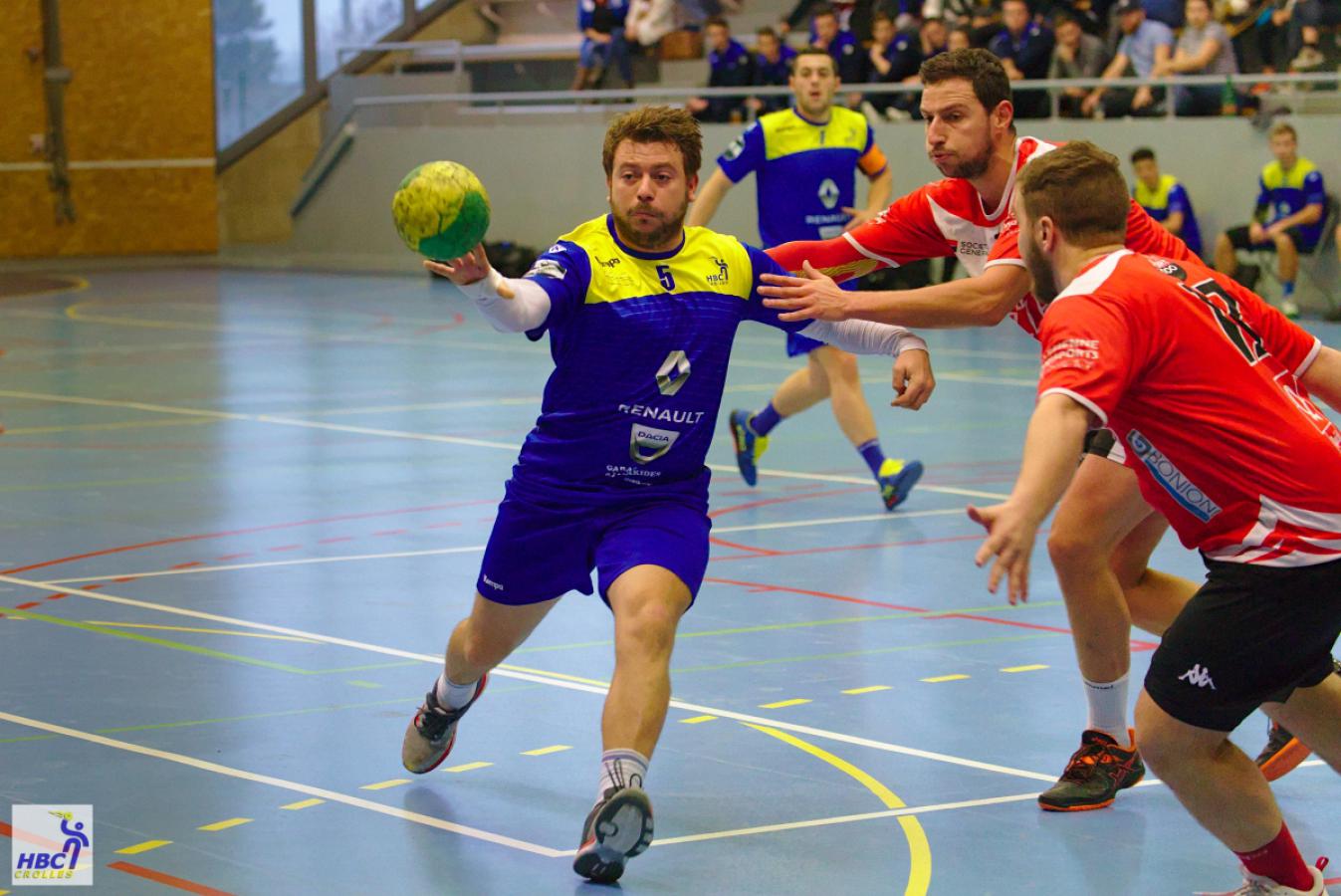 01/12/2019  HBC Crolles SM1 vs. Annecy Handball, Isère, Grésivaudan, Prénationale