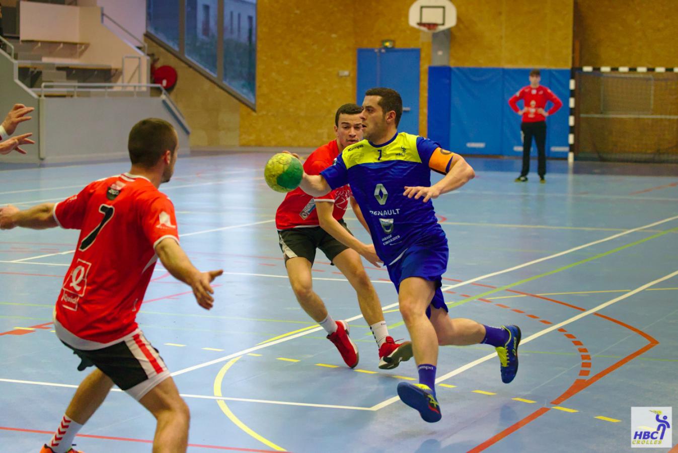 01/12/2019  HBC Crolles SM1 vs. Annecy Handball, Isère, Grésivaudan, Prénationale