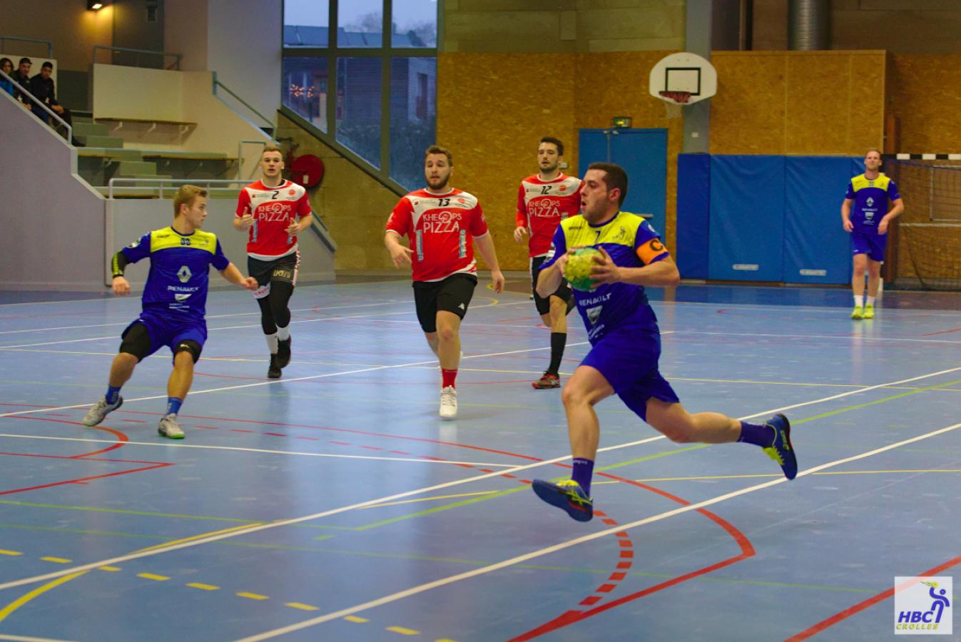 01/12/2019  HBC Crolles SM1 vs. Annecy Handball, Isère, Grésivaudan, Prénationale