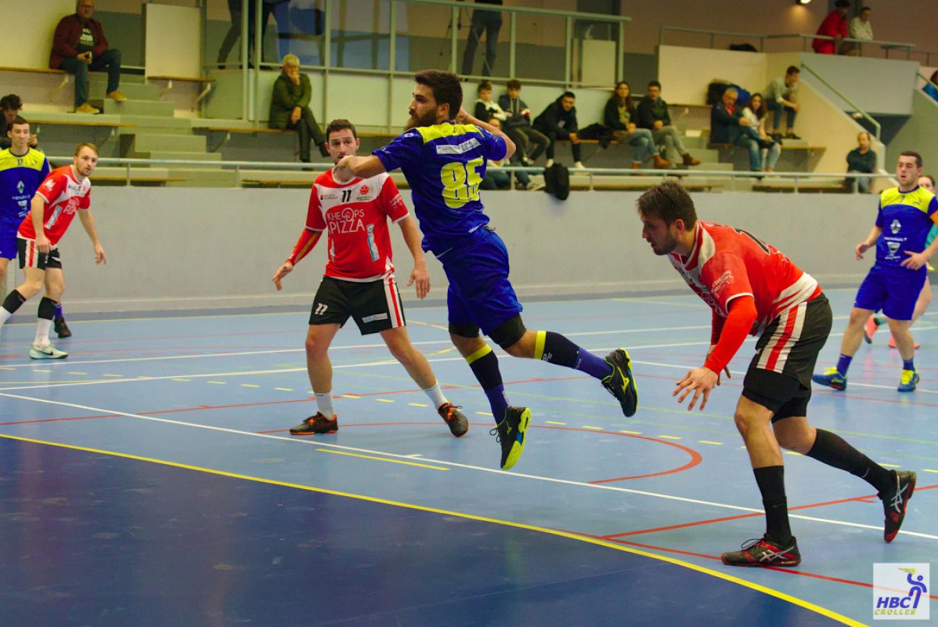 01/12/2019  HBC Crolles SM1 vs. Annecy Handball, Isère, Grésivaudan, Prénationale