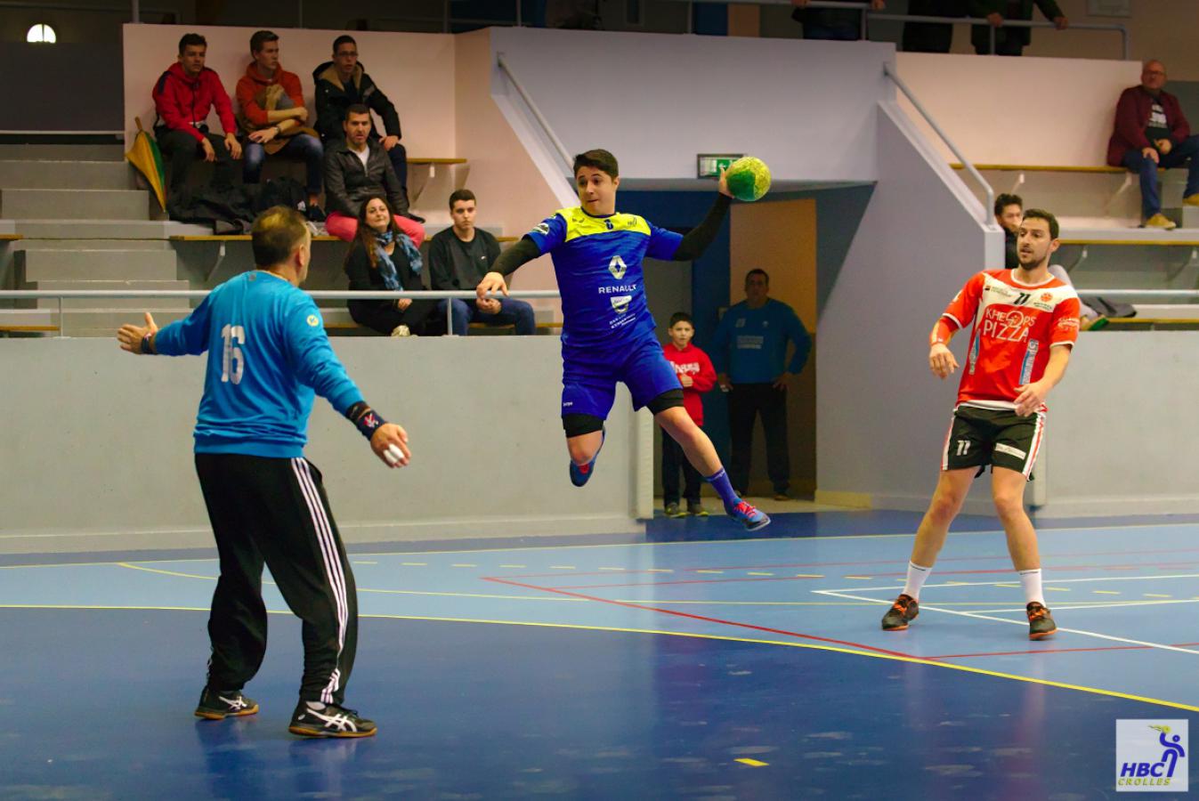 01/12/2019  HBC Crolles SM1 vs. Annecy Handball, Isère, Grésivaudan, Prénationale