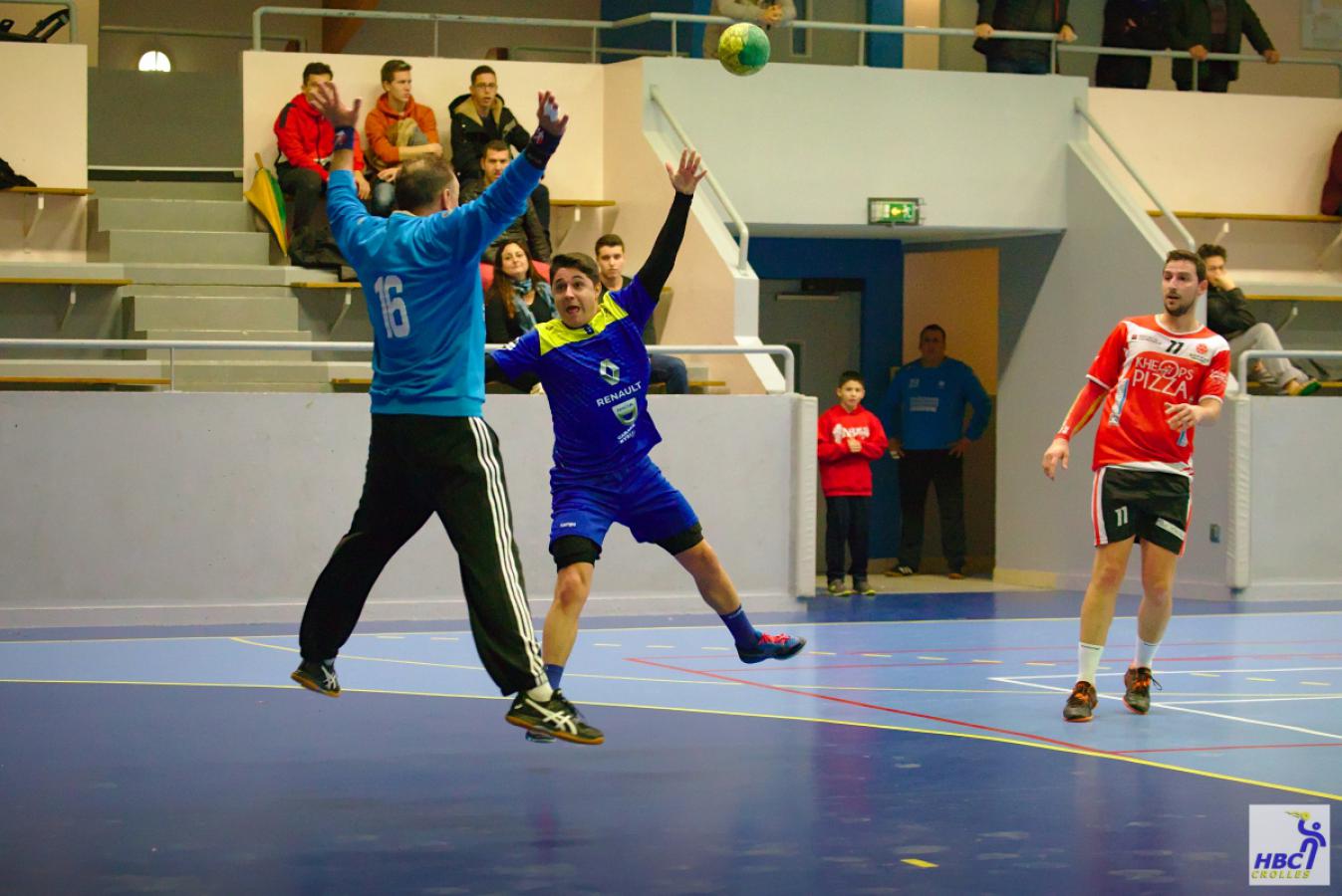 01/12/2019  HBC Crolles SM1 vs. Annecy Handball, Isère, Grésivaudan, Prénationale
