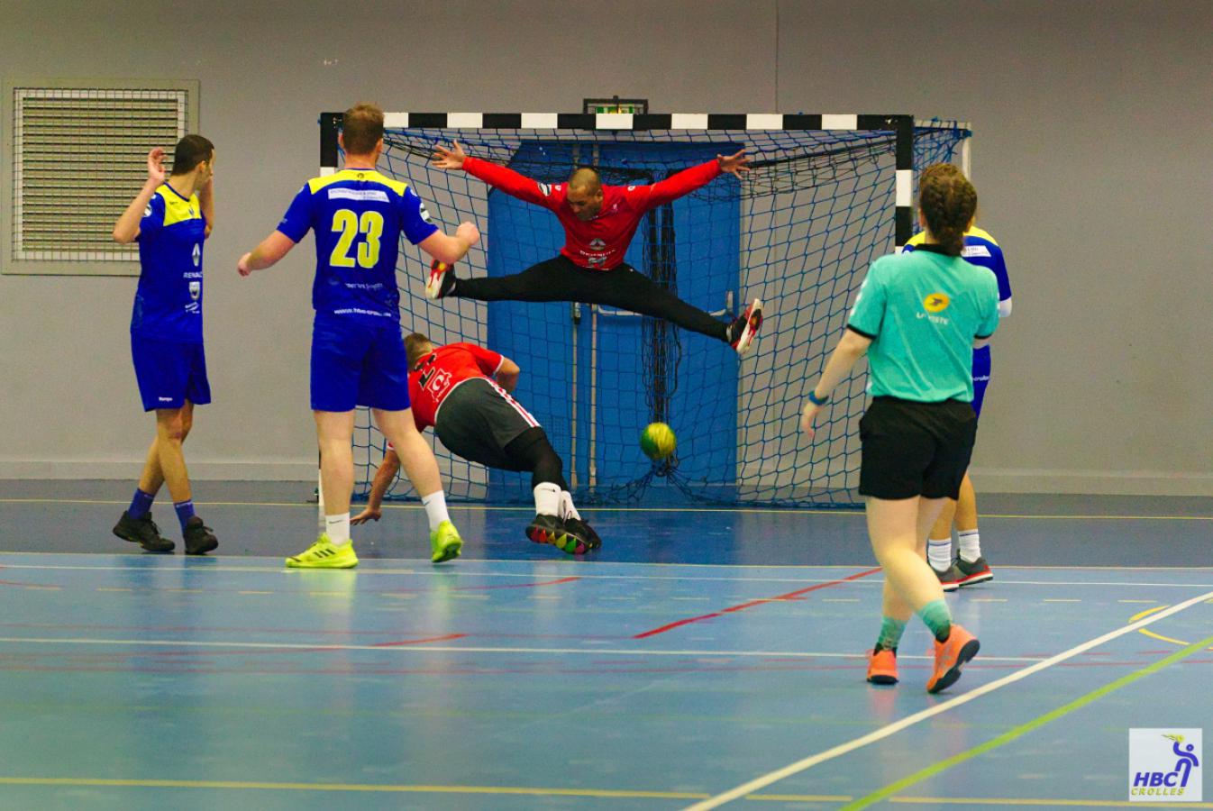 01/12/2019  HBC Crolles SM1 vs. Annecy Handball, Isère, Grésivaudan, Prénationale