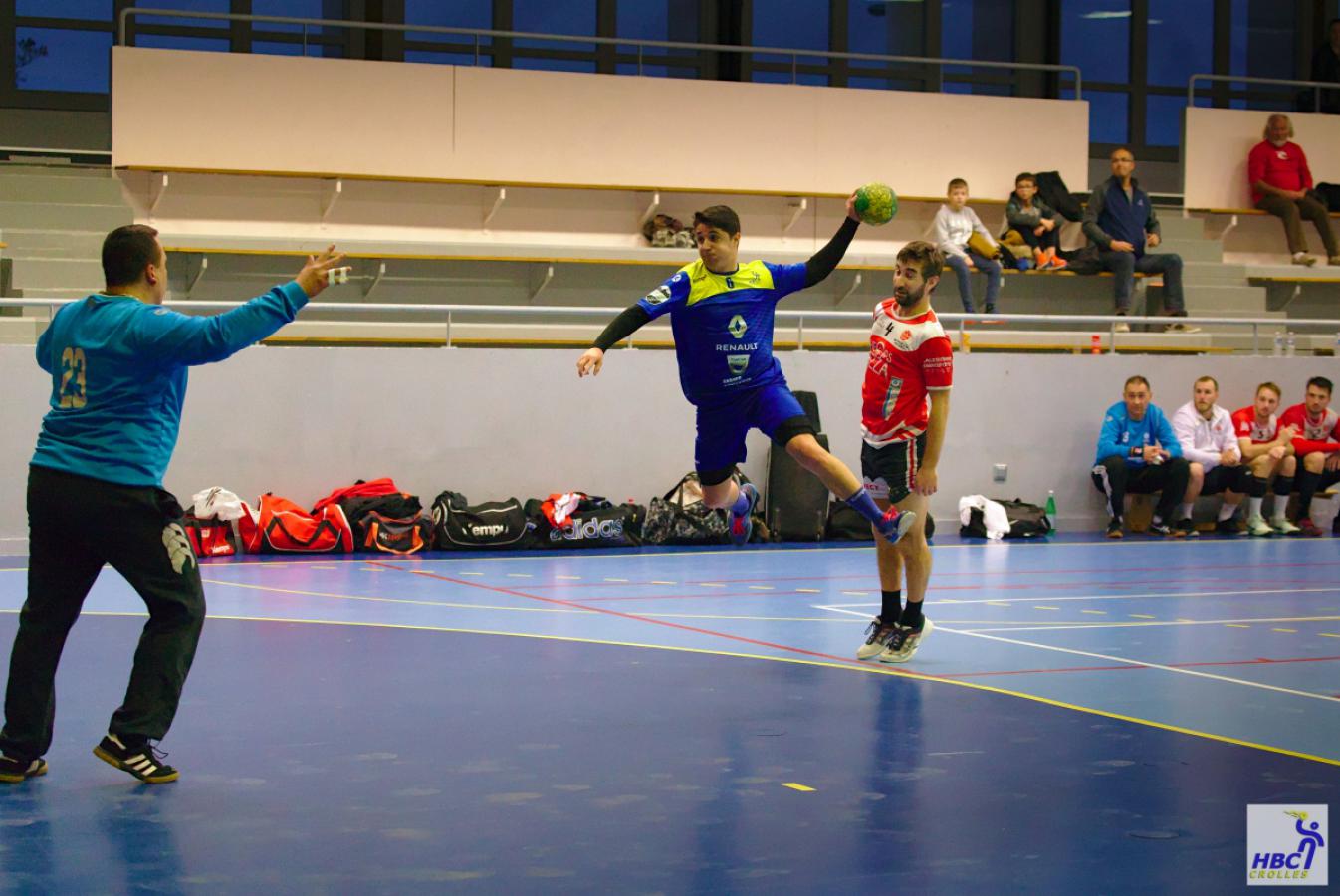 01/12/2019  HBC Crolles SM1 vs. Annecy Handball, Isère, Grésivaudan, Prénationale