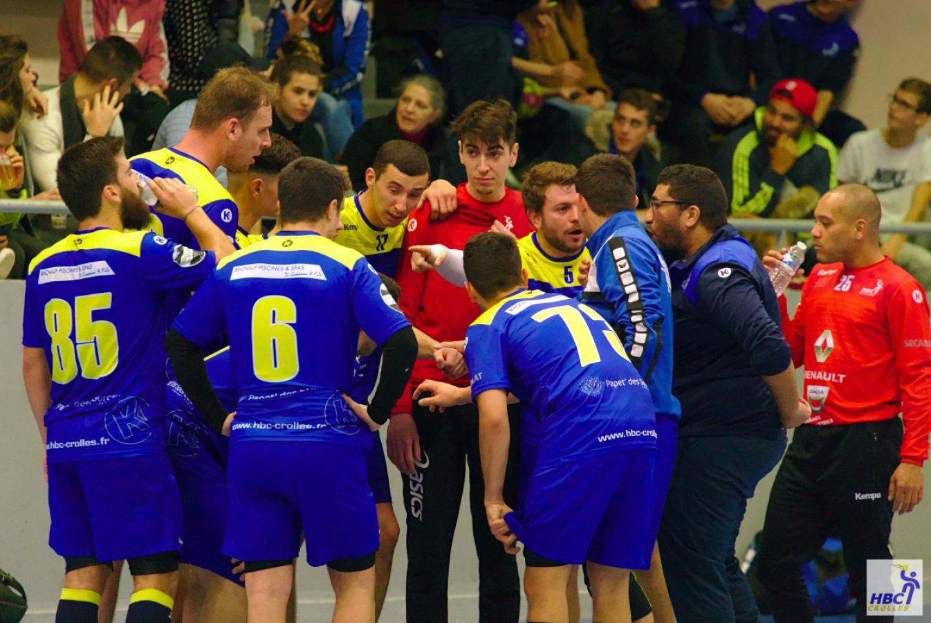 01/12/2019  HBC Crolles SM1 vs. Annecy Handball, Isère, Grésivaudan, Prénationale