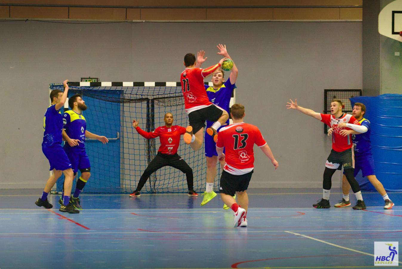 01/12/2019  HBC Crolles SM1 vs. Annecy Handball, Isère, Grésivaudan, Prénationale