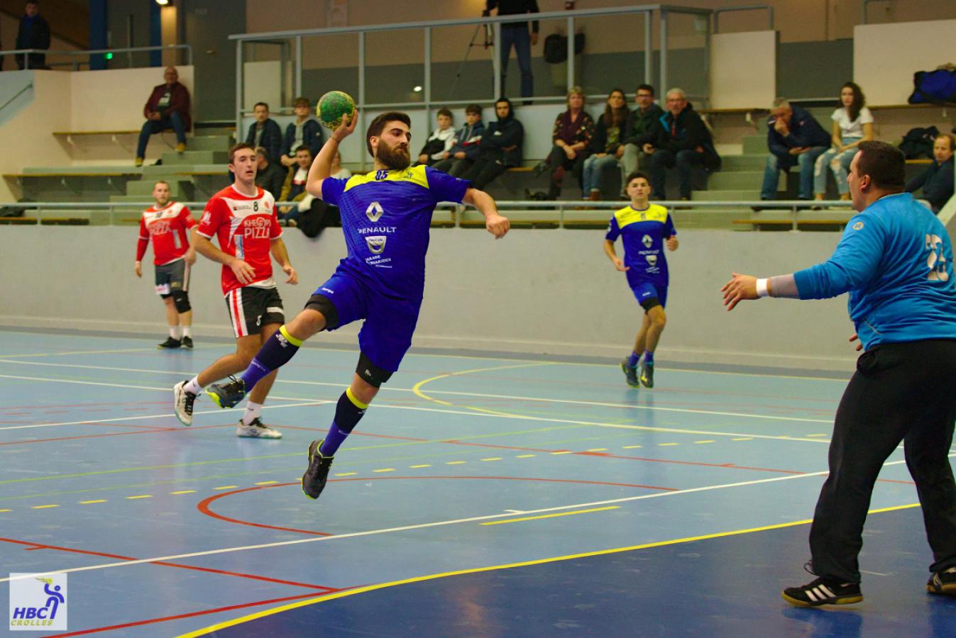01/12/2019  HBC Crolles SM1 vs. Annecy Handball, Isère, Grésivaudan, Prénationale