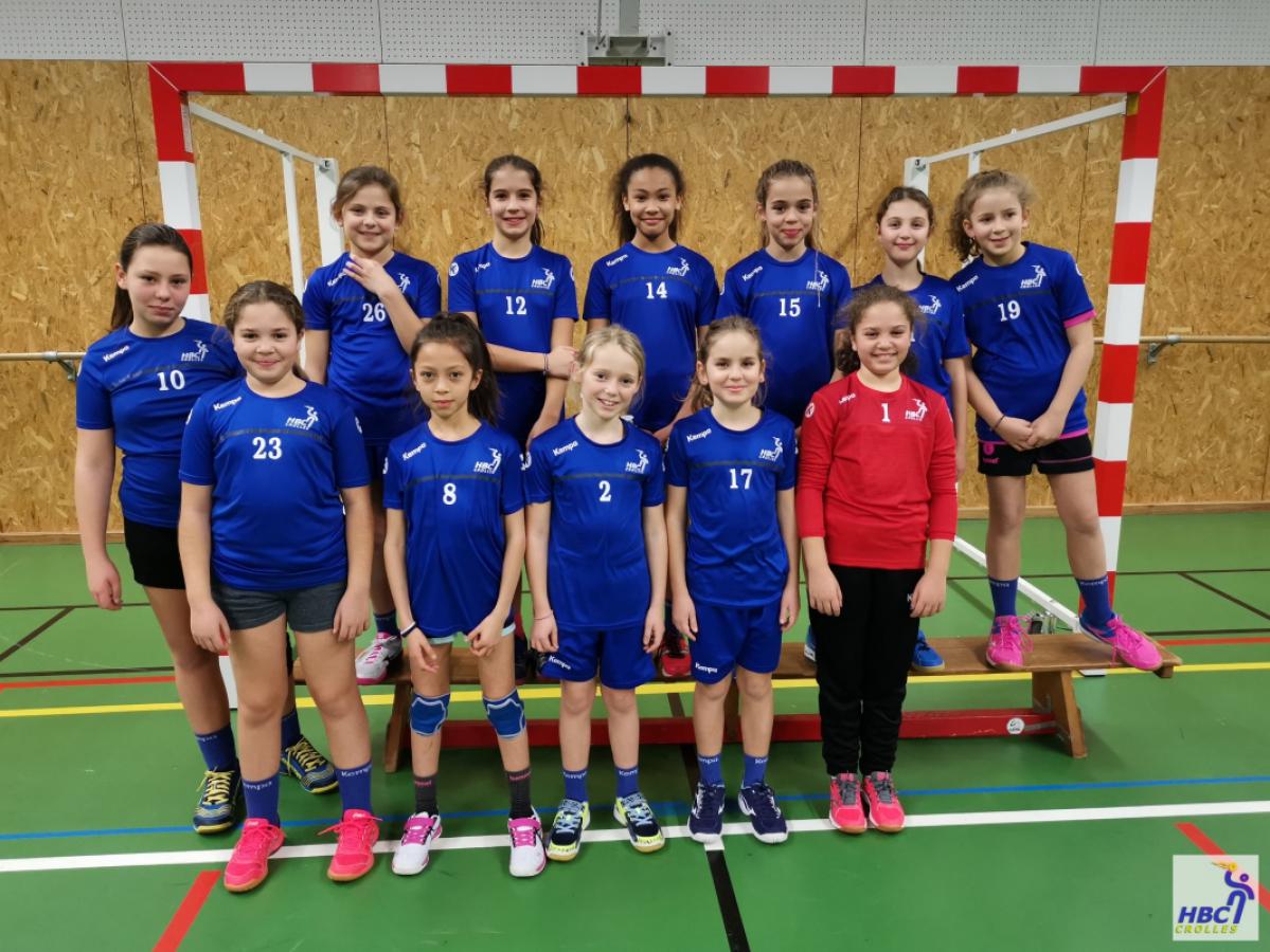 HBC Crolles - Nouvelle collection de maillots pour nos 11F