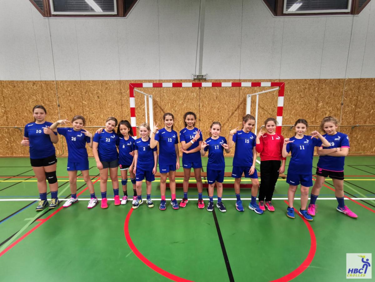 HBC Crolles - Nouvelle collection de maillots pour nos 11F