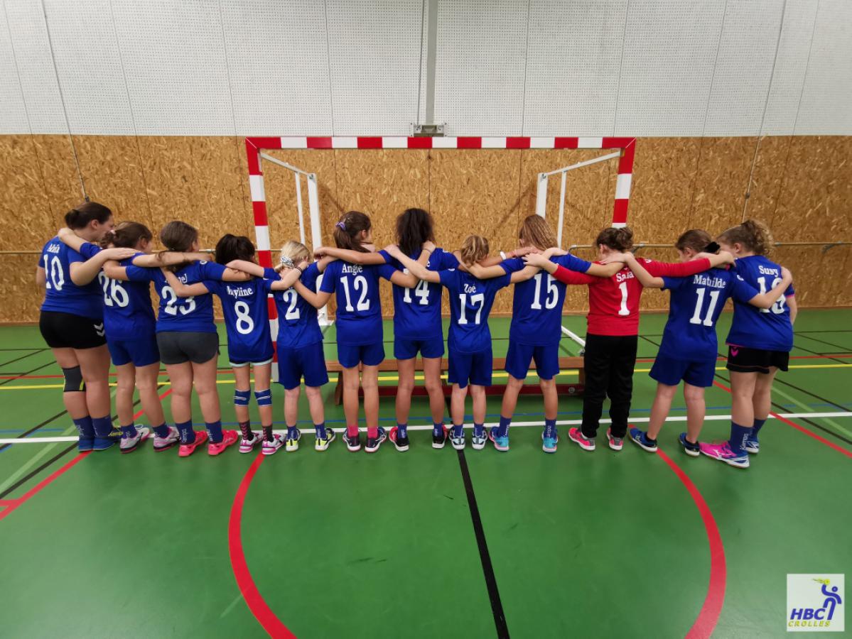 HBC Crolles - Nouvelle collection de maillots pour nos 11F