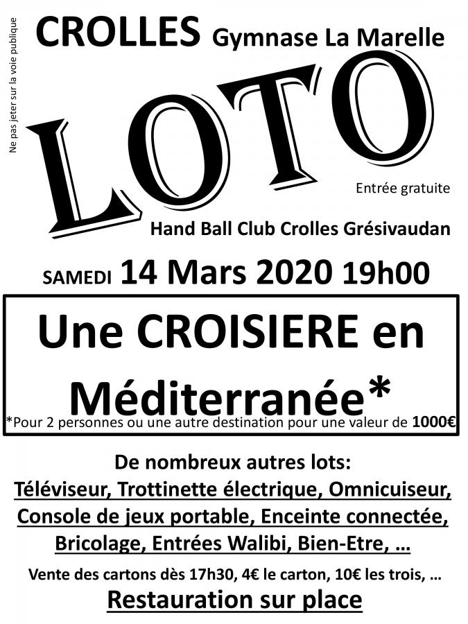 Loto 2020 HBC Crolles Grésivaudan