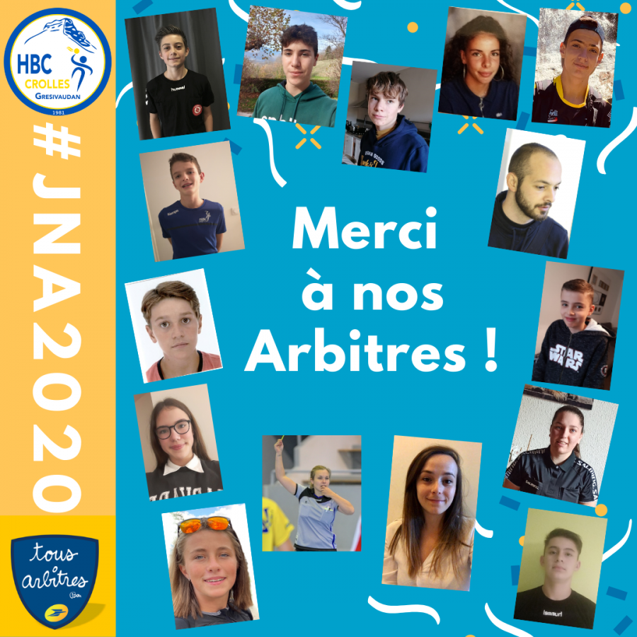Journées Nationales de l'Arbitrage 2020 - HBC Crolles Grésivaudan