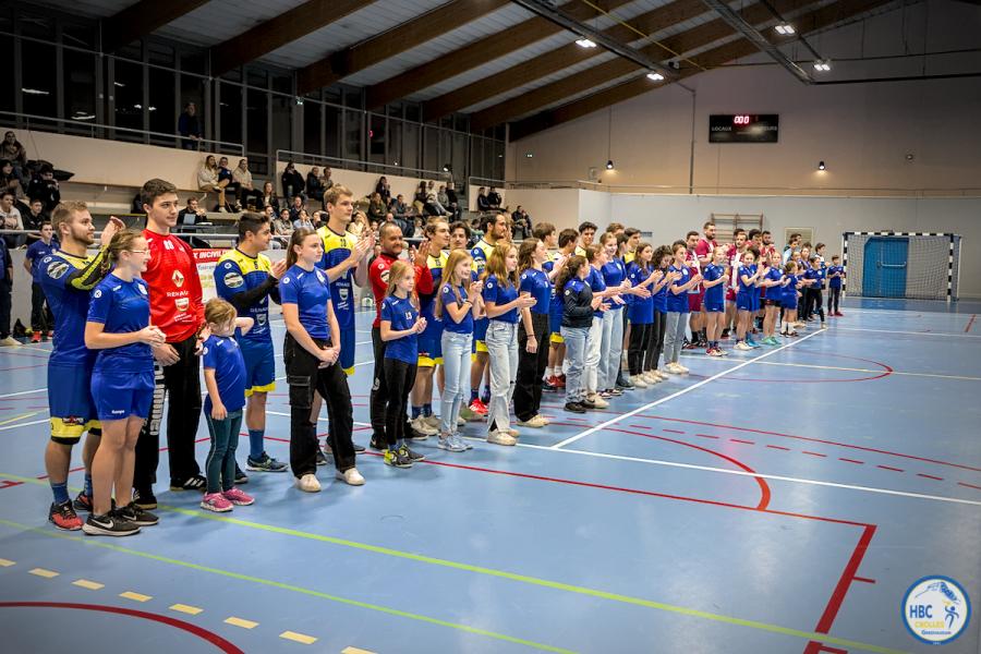Match de coupe de France HBC Crolles Grésivaudan / Albens