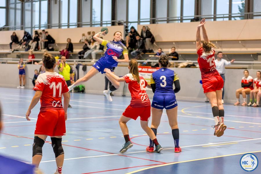 04/12/2022 HBC Crolles Grésivaudan SF vs Saint Genix Aost