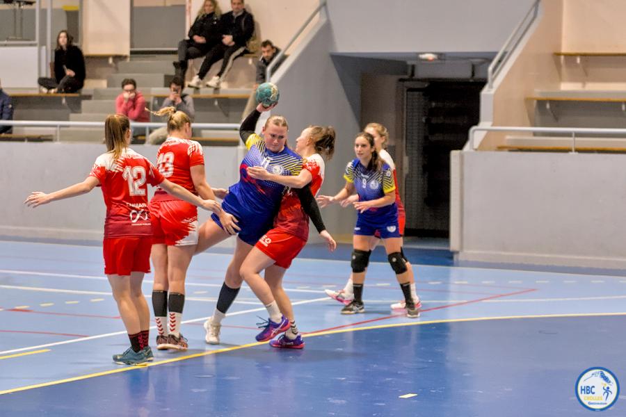 04/12/2022 HBC Crolles Grésivaudan SF vs Saint Genix Aost