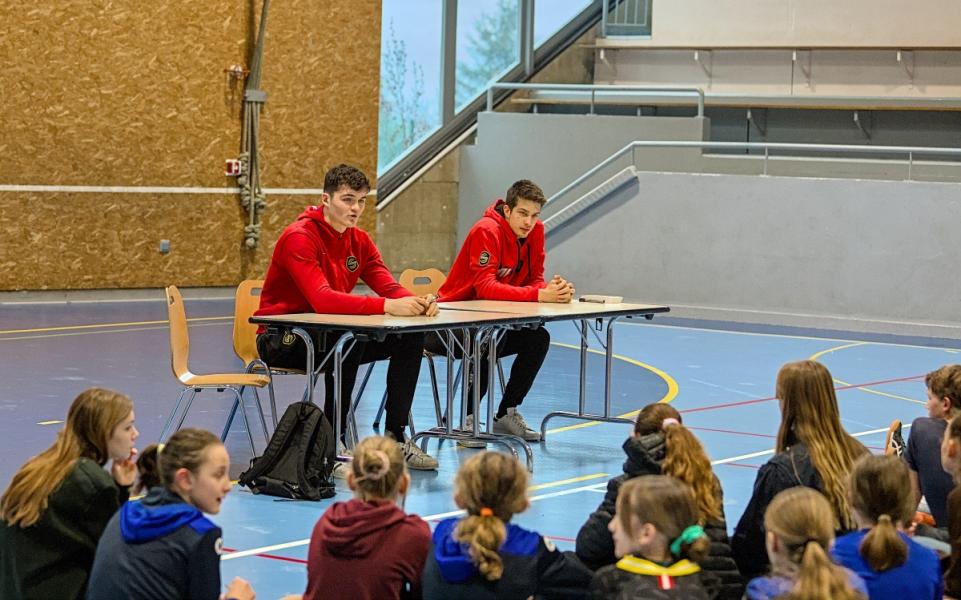 Team Chambé au HBC Crolles Grésivaudan