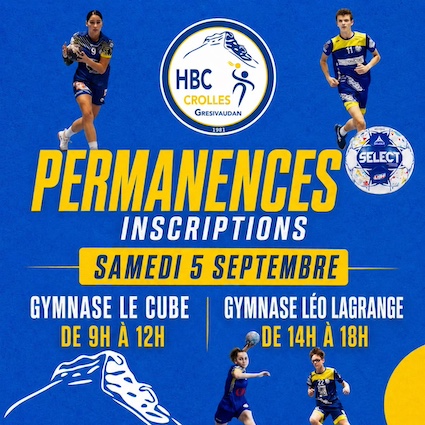 Permanences inscription et Forum ce samedi 5 septembre