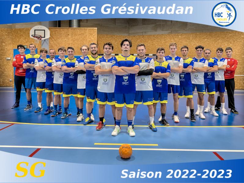 HBC Crolles Grésivaudan - Saison 2022-2023 - Séniors Garçons