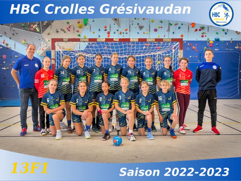 HBC Crolles Grésivaudan - Saison 2022-2023 - 13F1