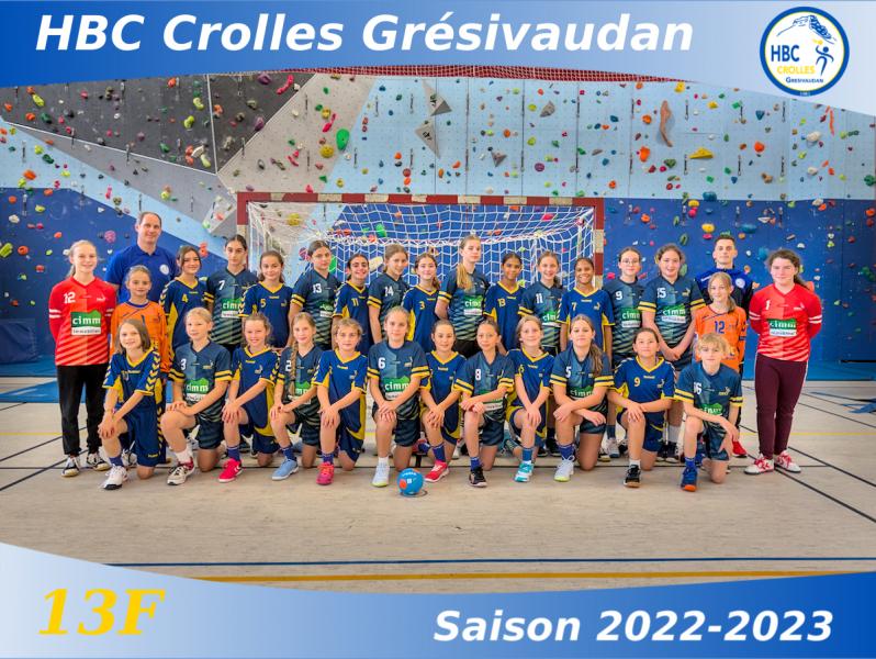 HBC Crolles Grésivaudan - Saison 2022-2023 - 13F
