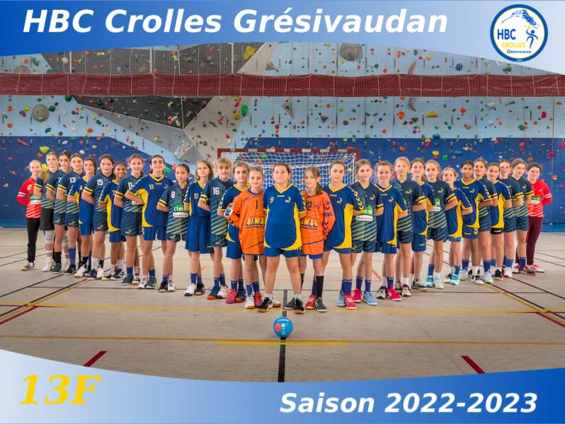 HBC Crolles Grésivaudan - Saison 2022-2023 - 13F