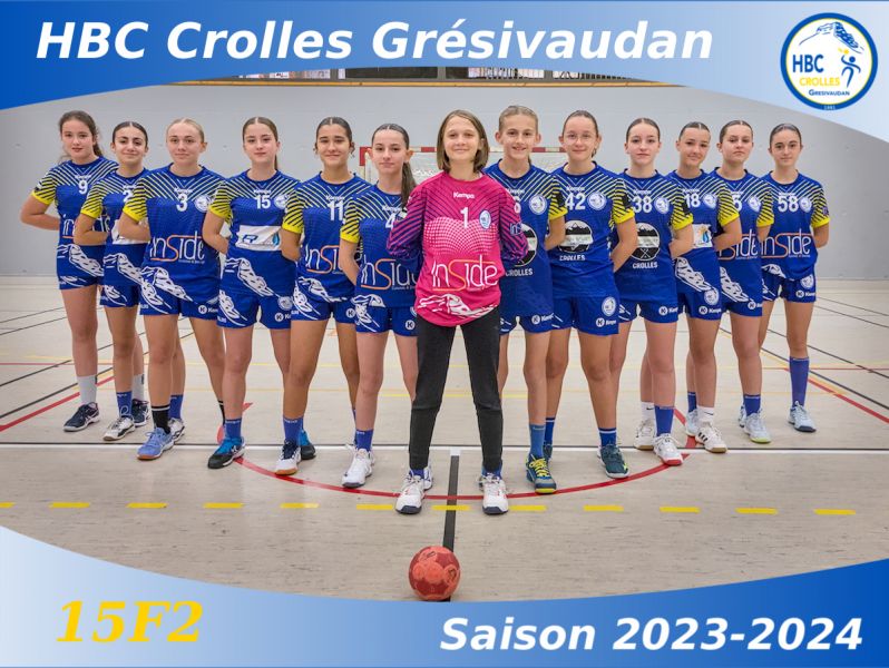 HBC Crolles Grésivaudan - saison 2023-2024 - 15F2