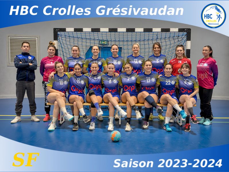 HBC Crolles Grésivaudan - saison 2023-2024 - SF