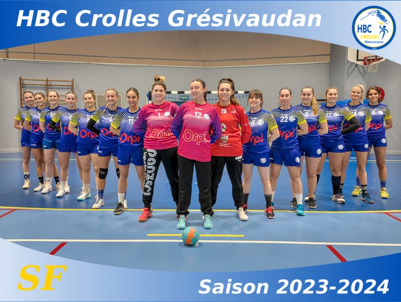HBC Crolles Grésivaudan - saison 2023-2024 - SF