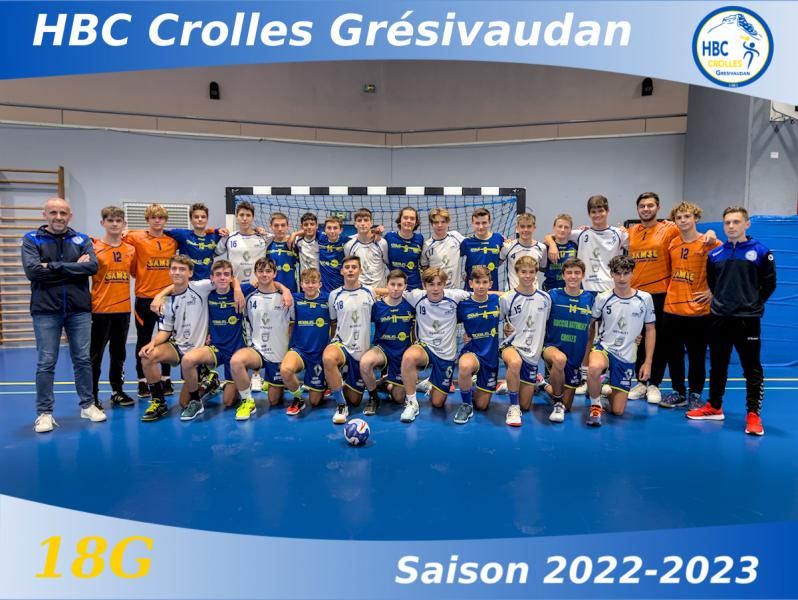 HBC Crolles Grésivaudan - Saison 2022-2023 - équipe 18G