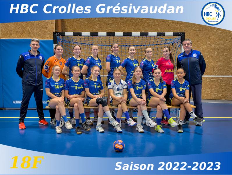 HBC Crolles Grésivaudan - Saison 2022-2023 - 18F